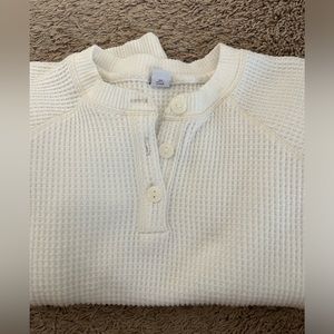 Women’s waffle knit henkey tee